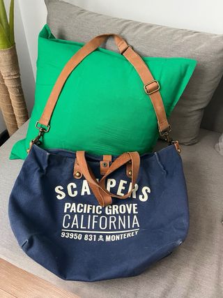Bolso Scalpers Azul y Marrón