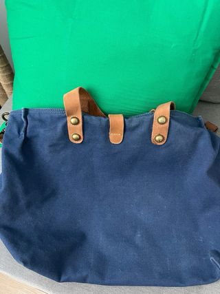 Bolso Scalpers Azul y Marrón