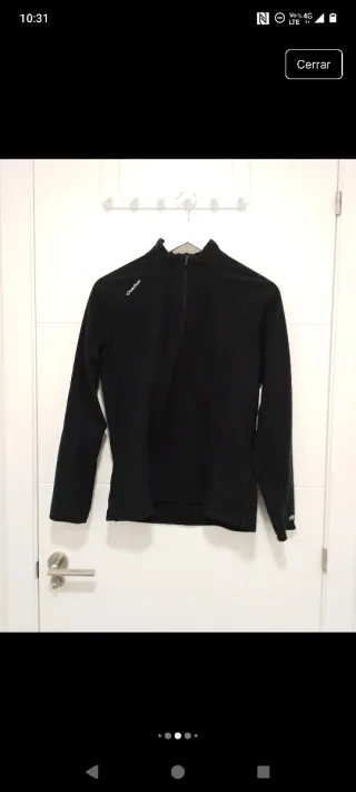 Forro polar Quechua negro talla L