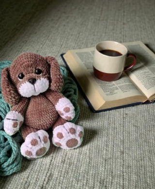 Cucciolo Amigurumi Cane Marrone