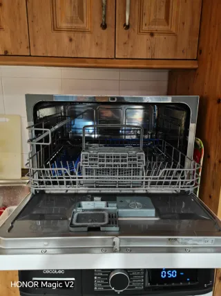 Lavavajillas sobremesa blanco