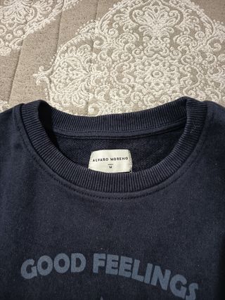Sudadera Álvaro Moreno Azul Talla M