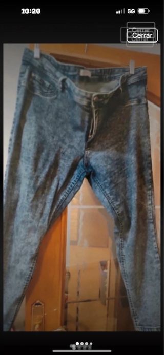 Pantalón vaquero mujer T48 Primark