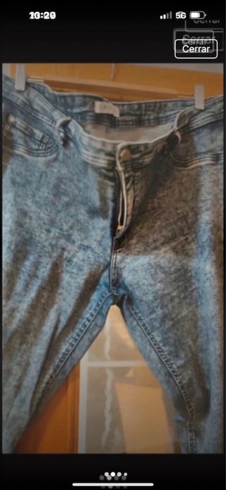 Pantalón vaquero mujer T48 Primark