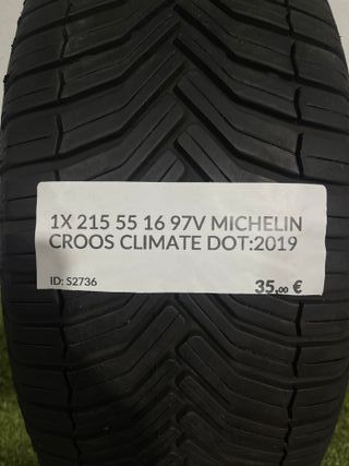 215 55 16 97V MICHELIN CROOS CLIMATE