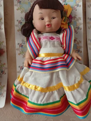 3 Muñecas Trajes Regionales