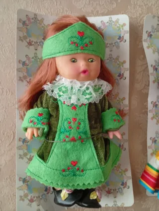 3 Muñecas Trajes Regionales