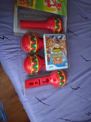 Pack Fiesta Samba de Amigo Wii + Maracas