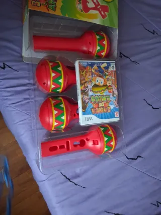 Pack Fiesta Samba de Amigo Wii + Maracas