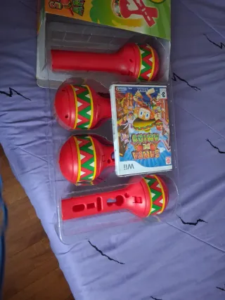 Pack Fiesta Samba de Amigo Wii + Maracas