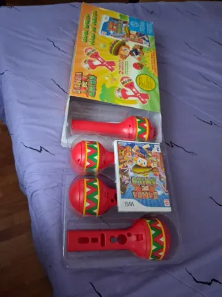 Pack Fiesta Samba de Amigo Wii + Maracas