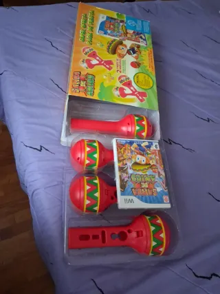 Pack Fiesta Samba de Amigo Wii + Maracas