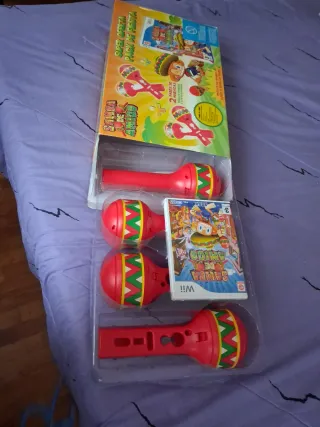 Pack Fiesta Samba de Amigo Wii + Maracas
