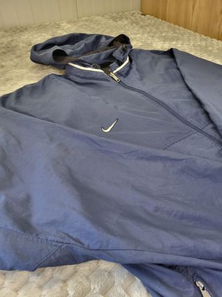 Cortavientos Nike Team Navy XXL con Capucha