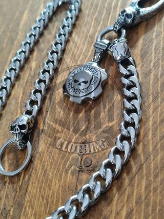 Catena Portafoglio Harley Davidson Skull