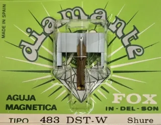 Aguja Tocadiscos Pickering FOX 436/483/484 DST-W