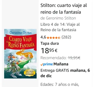 Cuarto viaje al Reino de la Fantasía: ¡Con 3 nu...