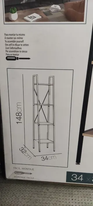 Estantería Home Family 4 baldas
