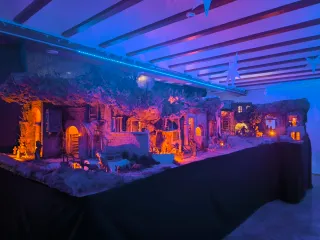 Belén artesanal 7 metros