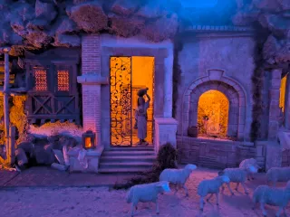 Belén artesanal 7 metros