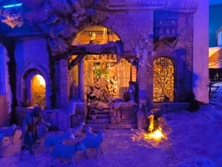 Belén artesanal 7 metros