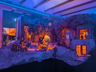 Belén artesanal 7 metros