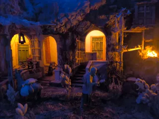 Belén artesanal 7 metros