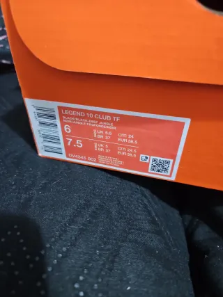 Tenis Nike Negro Talla 38.5 Nuevos