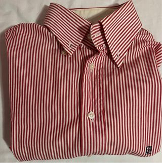 Camisa Carolina Herrera Rayas Rojas y Blancas