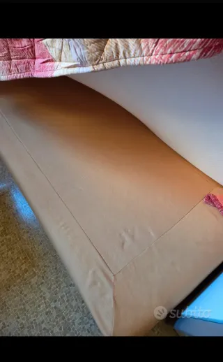 Letto singolo con materasso memory