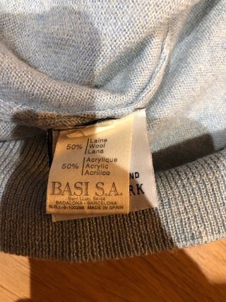 Jersey Lacoste Lana Talla L Azul