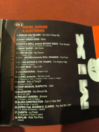 3 CDs Blanco y Negro Mix 6. Recopilatorio