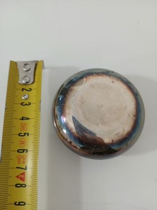 Scatola Cofanetto Metallo Argentato