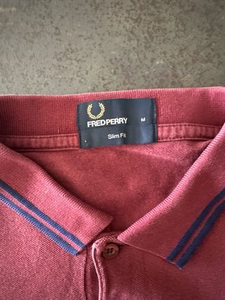 Polo Fred Perry granate