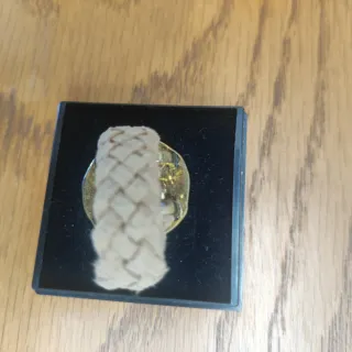 Anillo dorado estilo vintage