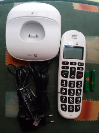 Teléfono Inalámbrico Doro Blanco