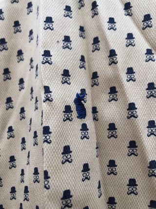 Camisa estampada hombre amarilla