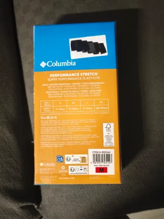 Pack 5 Calzoncillos Columbia Talla M