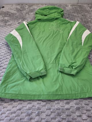 Chaqueta Columbia Impermeable Verde Lima Talla L