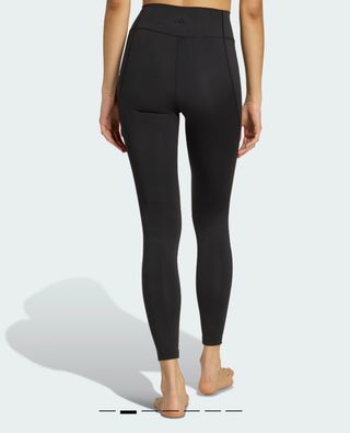 Mallas Adidas Negras Talla M AEROREADY Tiro Alto