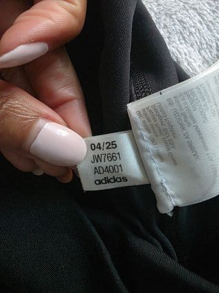 Mallas Adidas Negras Talla M AEROREADY Tiro Alto