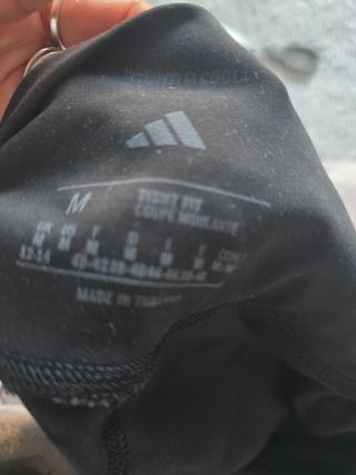 Mallas Adidas Negras Talla M AEROREADY Tiro Alto