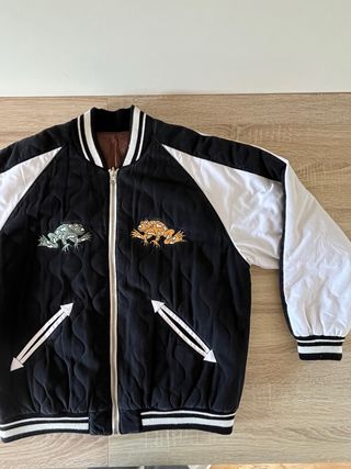 Cazadora reversible vintage