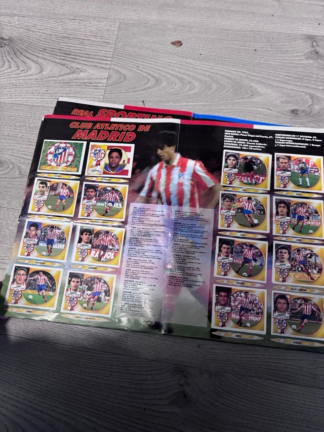 Álbum Cromos Fútbol LIGA 94-95 completo