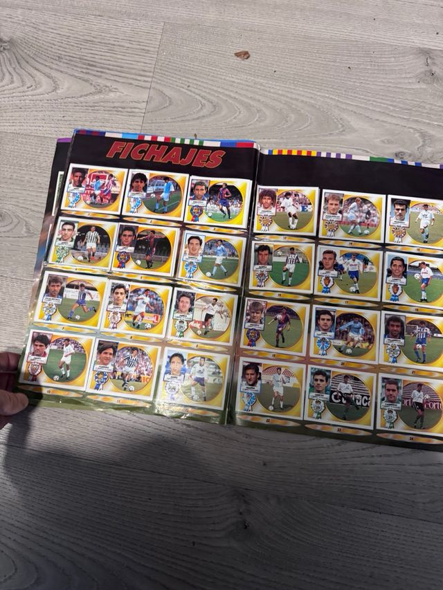 Álbum Cromos Fútbol LIGA 94-95 completo