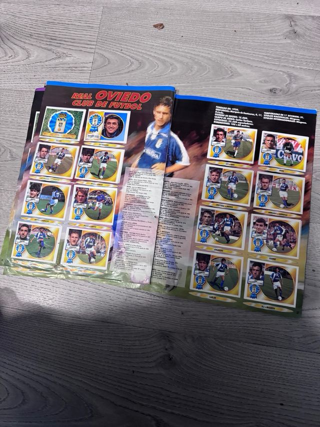 Álbum Cromos Fútbol LIGA 94-95 completo