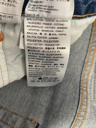 Levi's 501 ST W31 L32 Jeans
