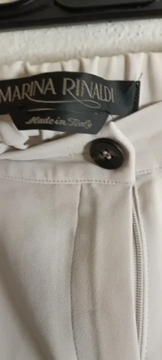 Marina Rinaldi Pantalone Donna Beige