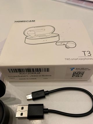 Auriculares Bluetooth QCY T3 Negros