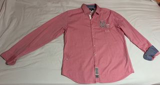 Camiseta La Martina Talla L Rosa